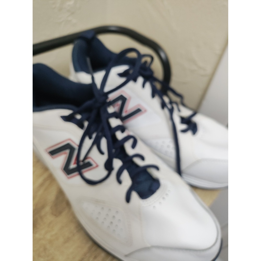New Balance 623 Walking Shoes #MX623WN3 White/Navy Men's Sz 11 E Width